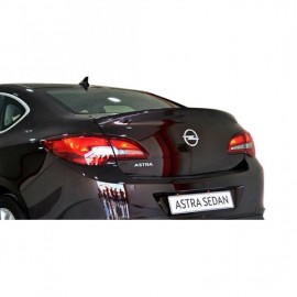 Opel Astra J Sedan 2013 Sonrası PİANO BLACK Spoiler (Plastik)
